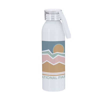 Botella Sublimación Alori Aluminio 650ml | Blanco Brillo | Regalo Personalizable