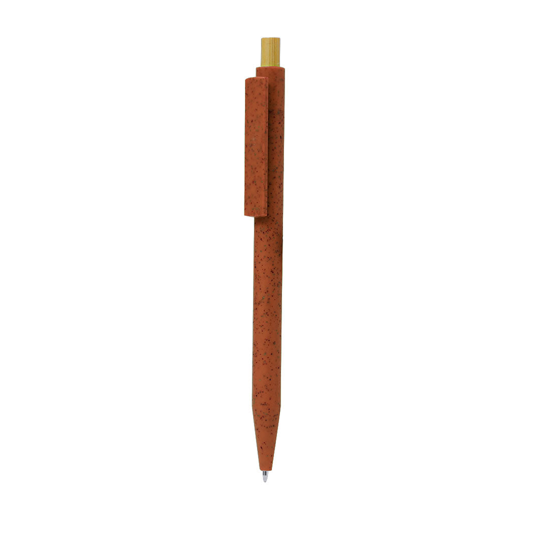 Esferográfica Bambu/ Palha de Trigo/ ABS Tarflex