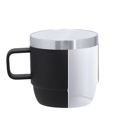 Taza Acero Inoxidable Reciclado Milayka 180ml - Doble Pared Interior Cerámico