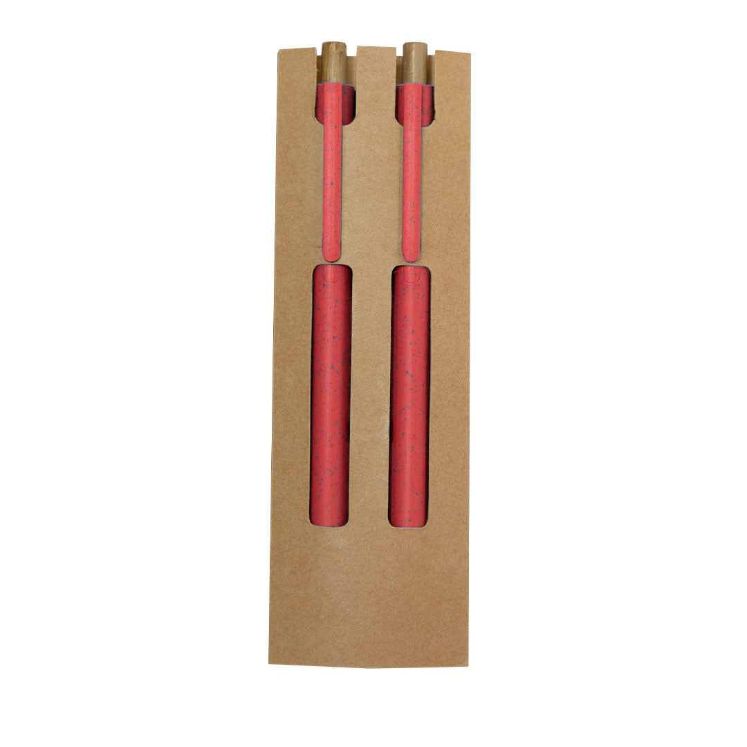 Set Palha de Trigo/ ABS/ Bambu Okafor