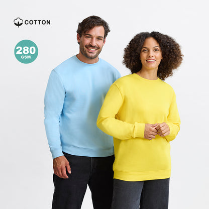 Sweatshirt Adulto Unissexo Cosmos 280g - Algodão/Poliéster Premium