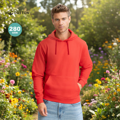 Sweatshirt Adulto Capuz Draco 280g - Bolso Canguru Cordão Ajustável