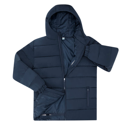 Parka Adulto Eren Acolchoada Capuz - Resistente Vento Água Unissexo