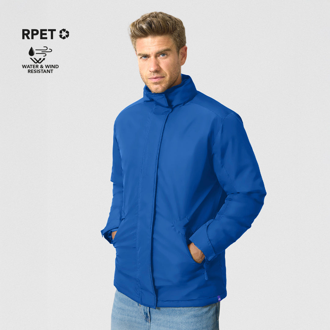Parka Adulto Oceanía RPET Reciclado Impermeável - Forro Polar Sustentável