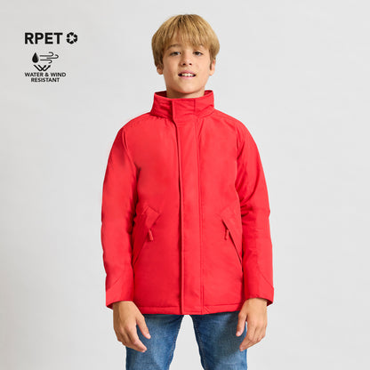 Parka Criança Oceanía RPET Reciclado Impermeável - Forro Polar Sustentável