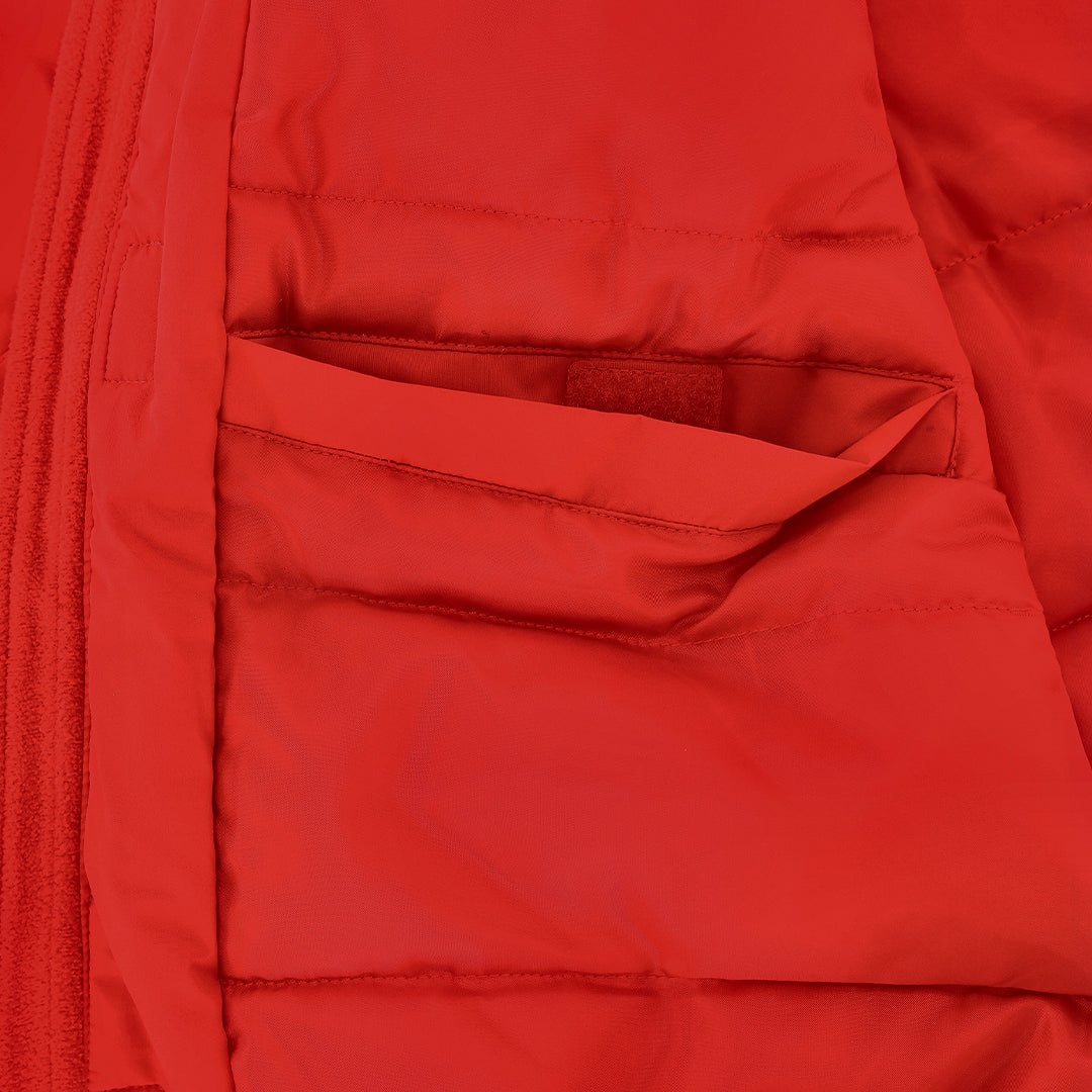 Parka Criança Oceanía RPET Reciclado Impermeável - Forro Polar Sustentável