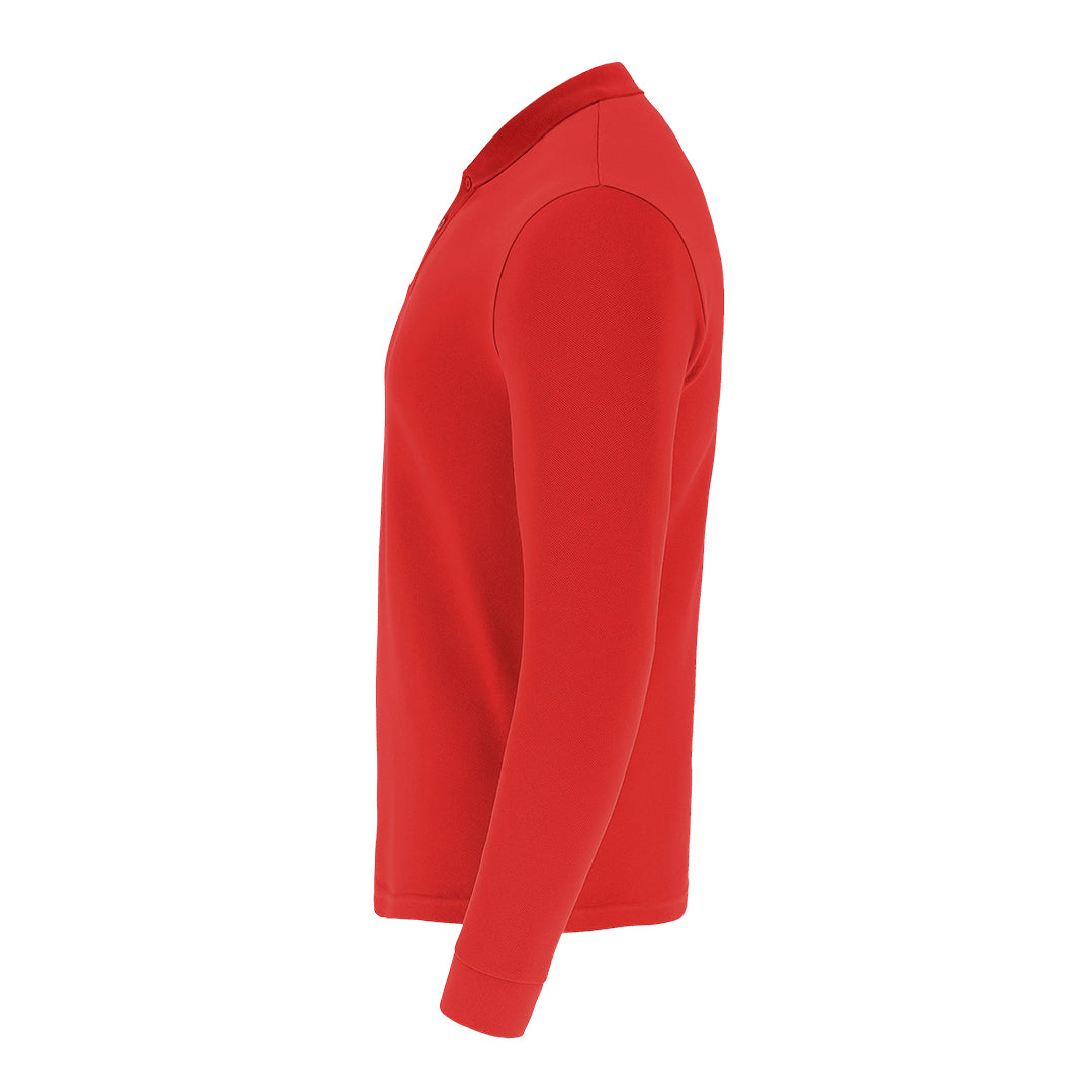 Polo Adulto Manga Larga Charlot 220g - 100% Algodón Ring Spun Piqué