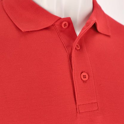 Polo Adulto Manga Larga Charlot 220g - 100% Algodón Ring Spun Piqué