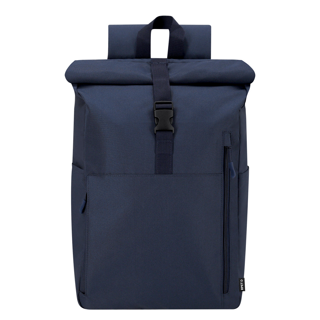 Mochila | Wendell | Poliéster 300D RPET | 26.5 x 13.5 x 45.5 cm | 2 Cores