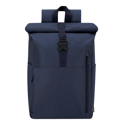 Mochila | Wendell | Poliéster 300D RPET | 26.5 x 13.5 x 45.5 cm | 2 Cores