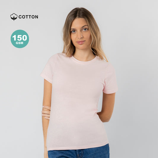 Camiseta Mujer Epika Fit Femenino 150g - 100% Algodón Ring Spun Precio Top