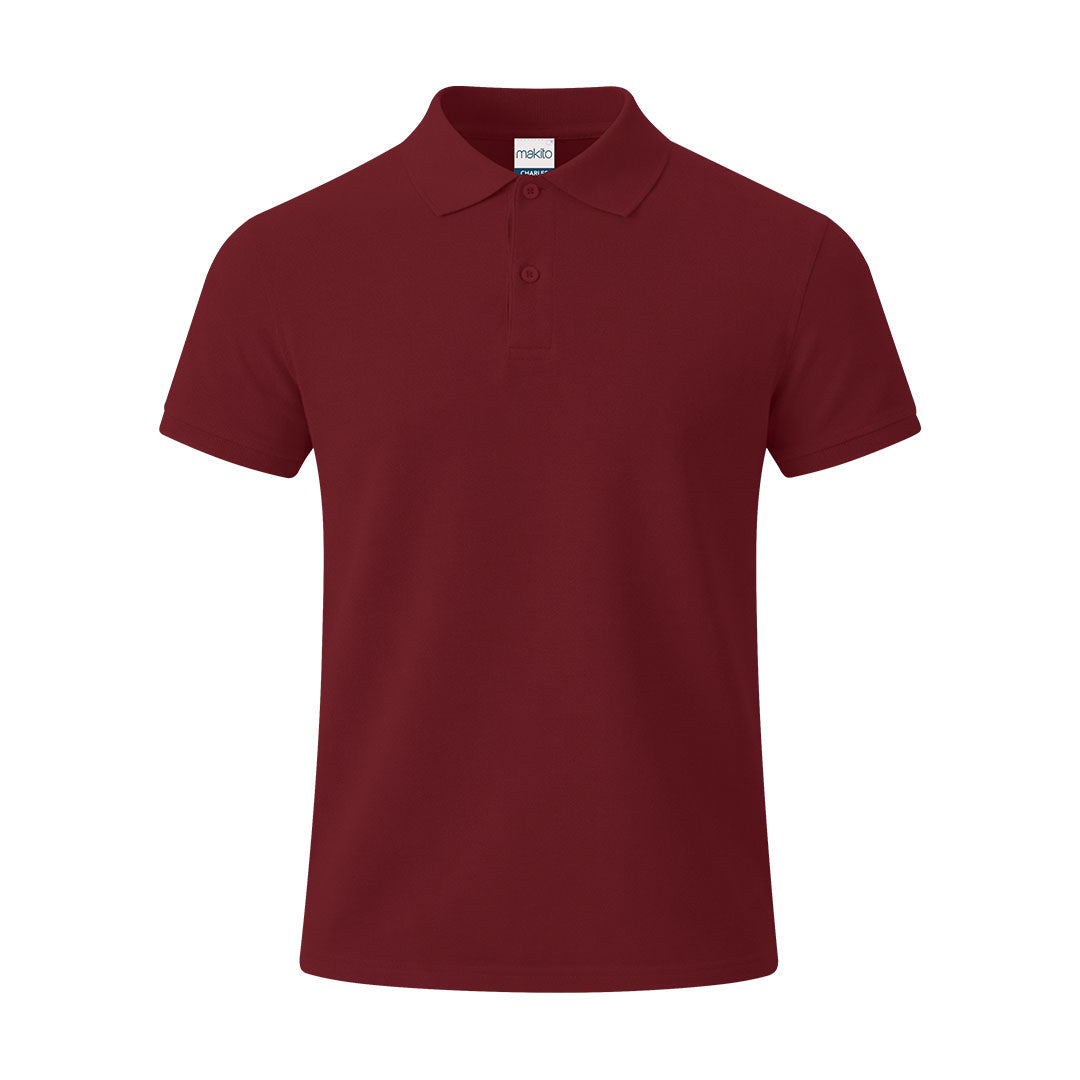 Charles — Polo Adulto Algodón Piqué 180g | 13 Colores | S-XXXL | Bordado