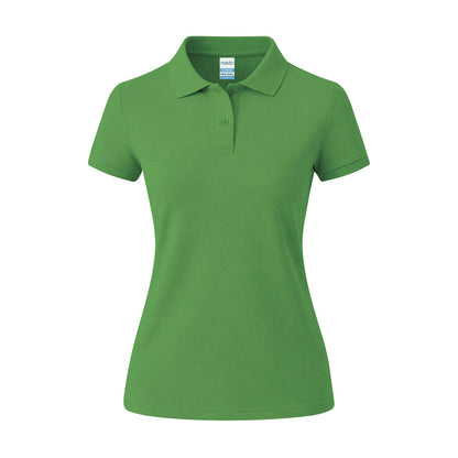 Charles — Polo Mujer Algodón Piqué 180g | 9 Colores | S-XXL | Bordado