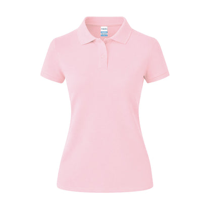 Charles — Polo Mujer Algodón Piqué 180g | 9 Colores | S-XXL | Bordado