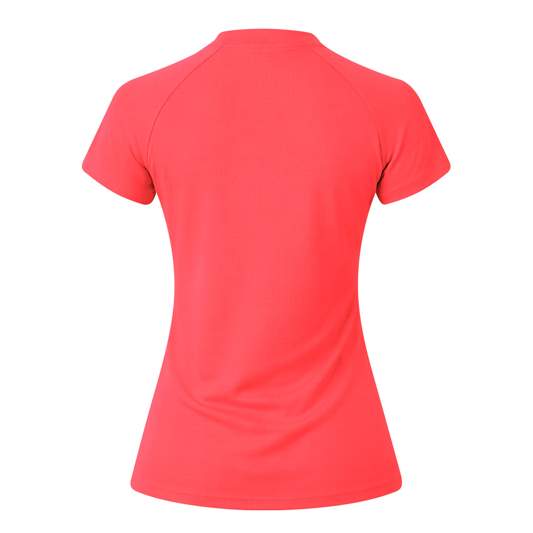 T-Shirt Técnica Feminina Cool Dry Cocker | Raglan Waffle Interlock 135g