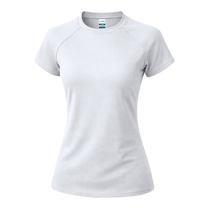 T-Shirt Técnica Feminina Cool Dry Cocker | Raglan Waffle Interlock 135g