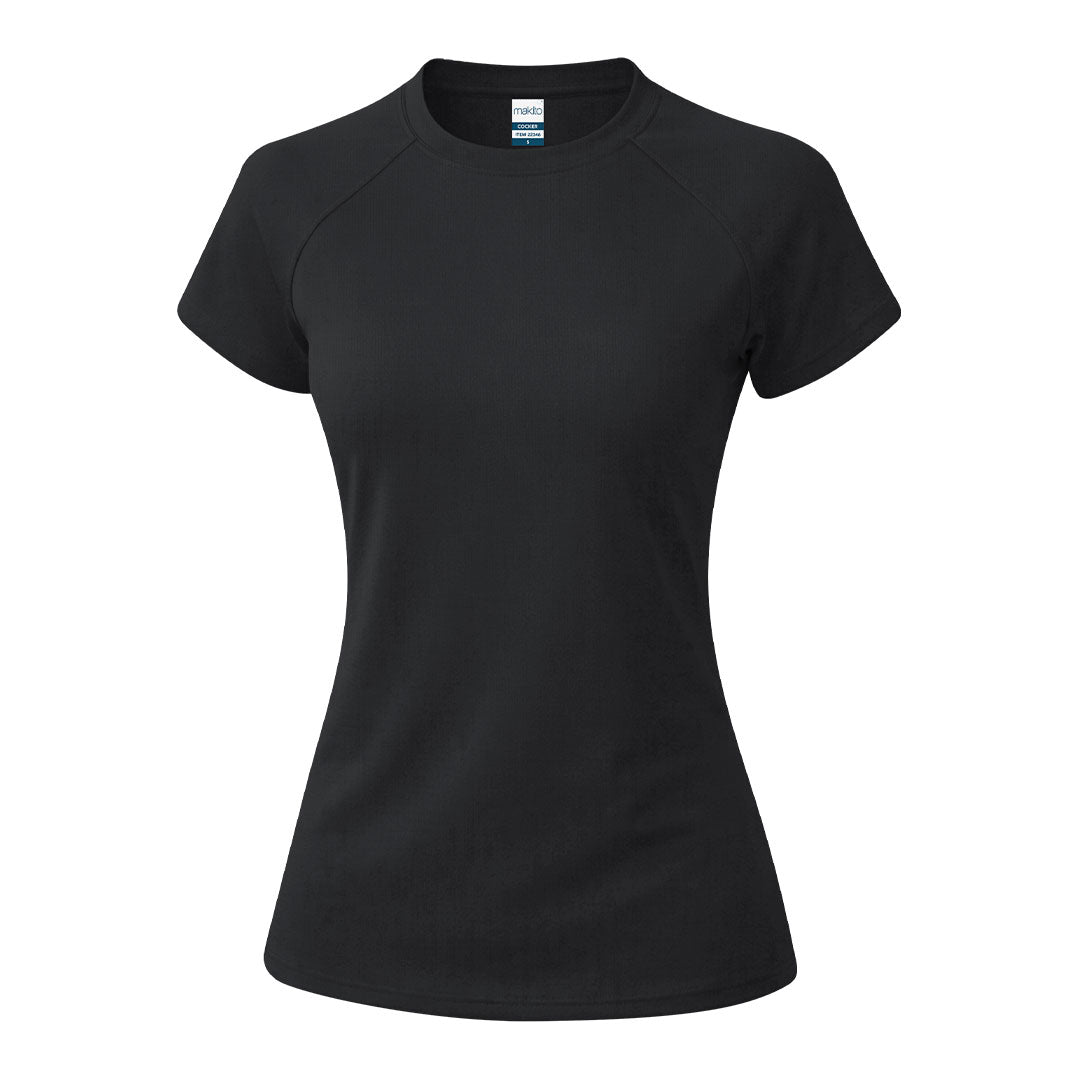 T-Shirt Técnica Feminina Cool Dry Cocker | Raglan Waffle Interlock 135g