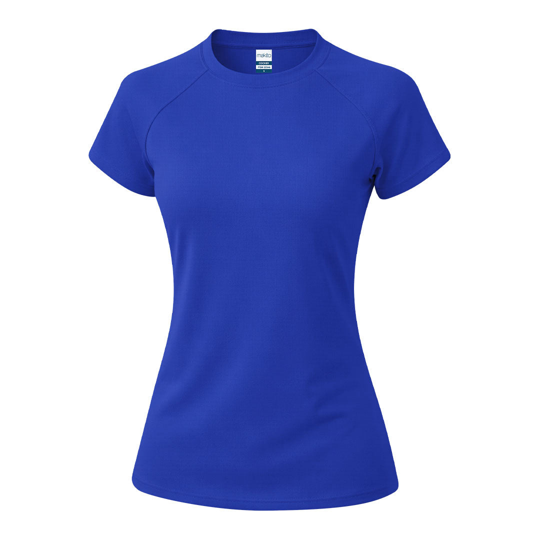 T-Shirt Técnica Feminina Cool Dry Cocker | Raglan Waffle Interlock 135g