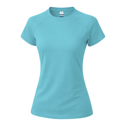 T-Shirt Técnica Feminina Cool Dry Cocker | Raglan Waffle Interlock 135g