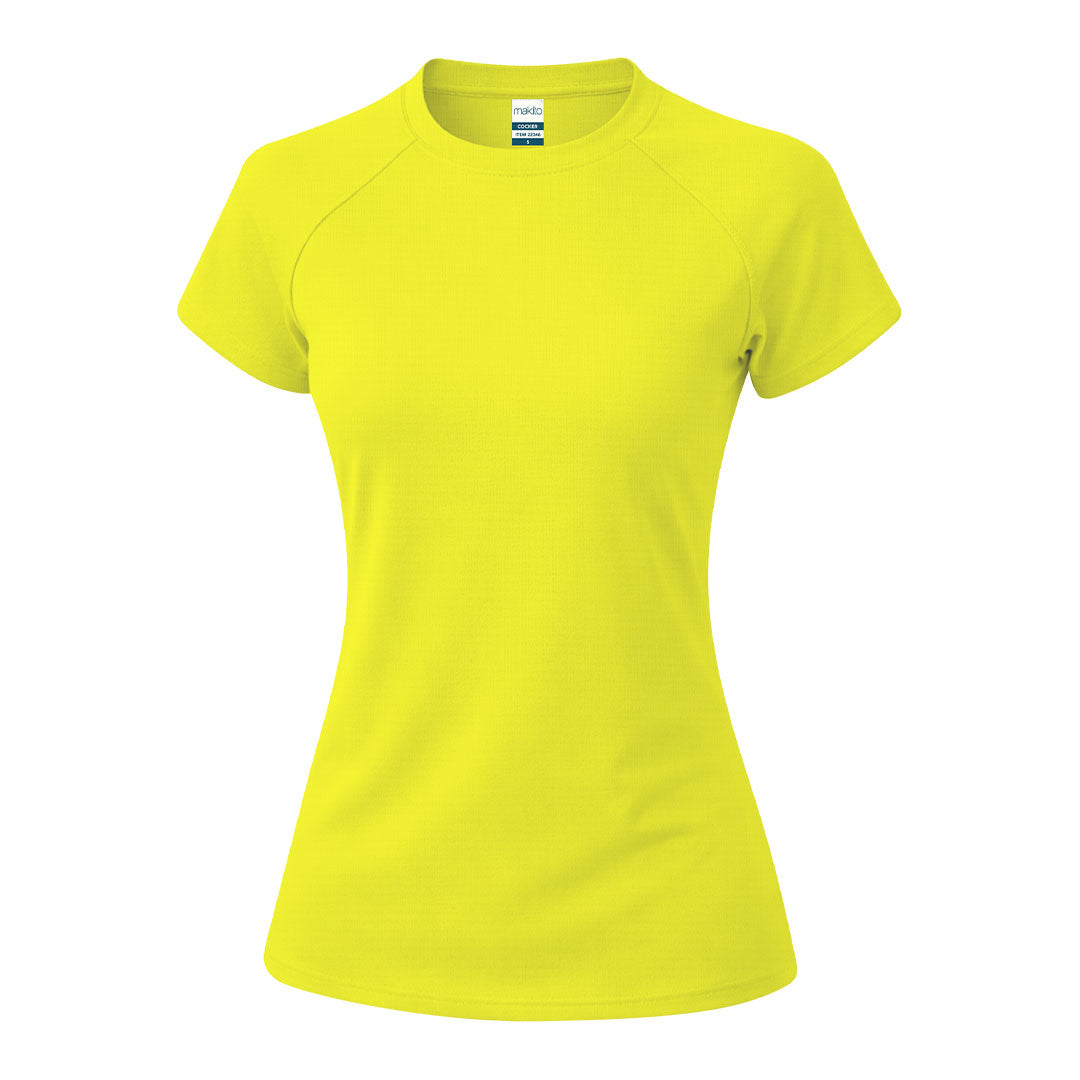 T-Shirt Técnica Feminina Cool Dry Cocker | Raglan Waffle Interlock 135g