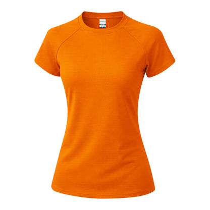 T-Shirt Técnica Feminina Cool Dry Cocker | Raglan Waffle Interlock 135g