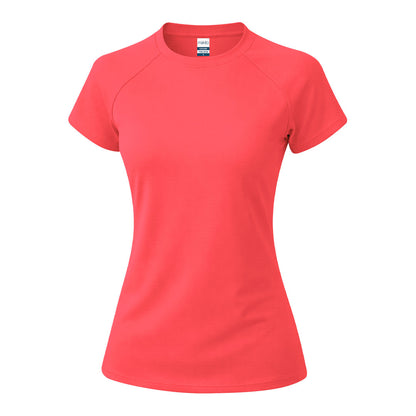 T-Shirt Técnica Feminina Cool Dry Cocker | Raglan Waffle Interlock 135g
