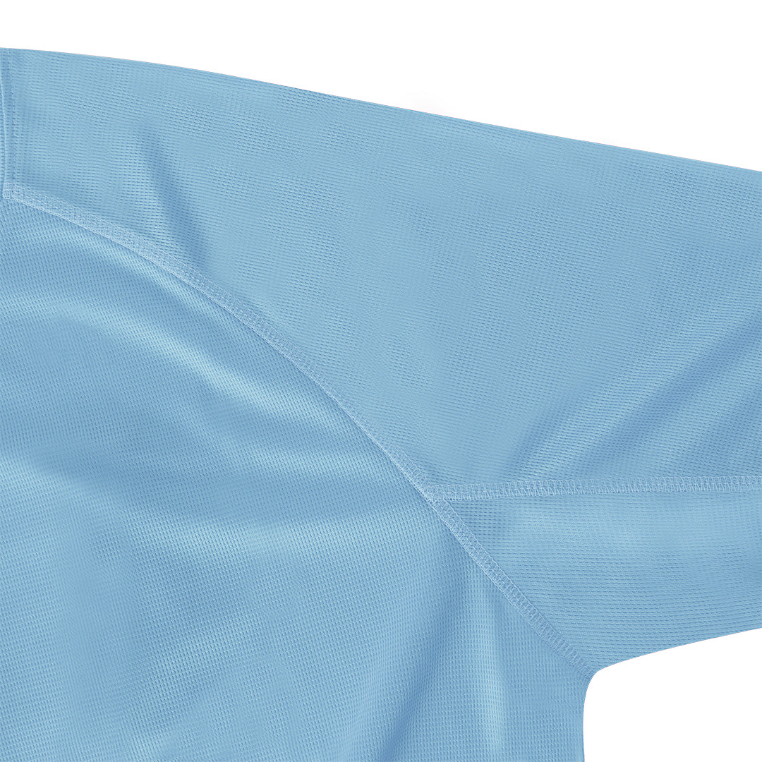 T-Shirt Técnica Infantil Cool Dry Cocker | Raglan Waffle Interlock 135g