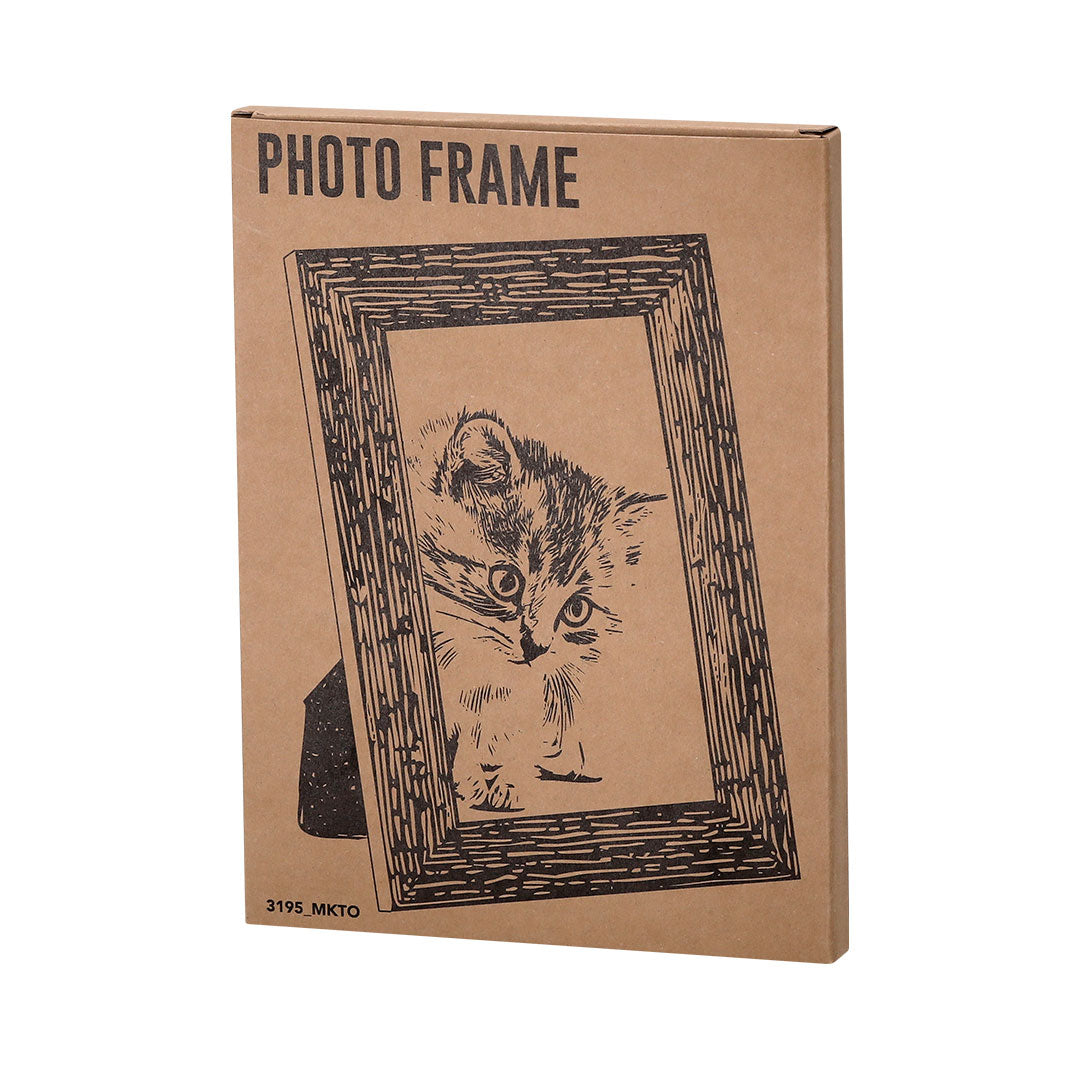 Porta-Retratos Stan Madeira MDF 10x15cm - Várias Cores Vidro Protetor