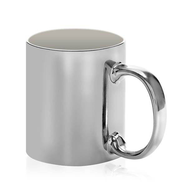 Caneca Cerâmica Metálica Brono 325ml - Sublimação