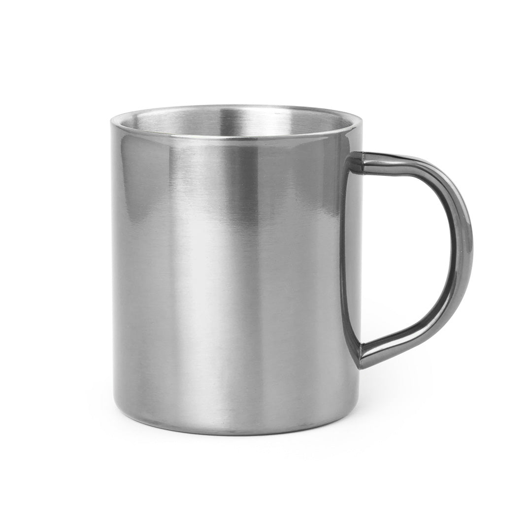 Taza de acero inoxidable Yozax 280ml - Diseño bicolor Caja individual
