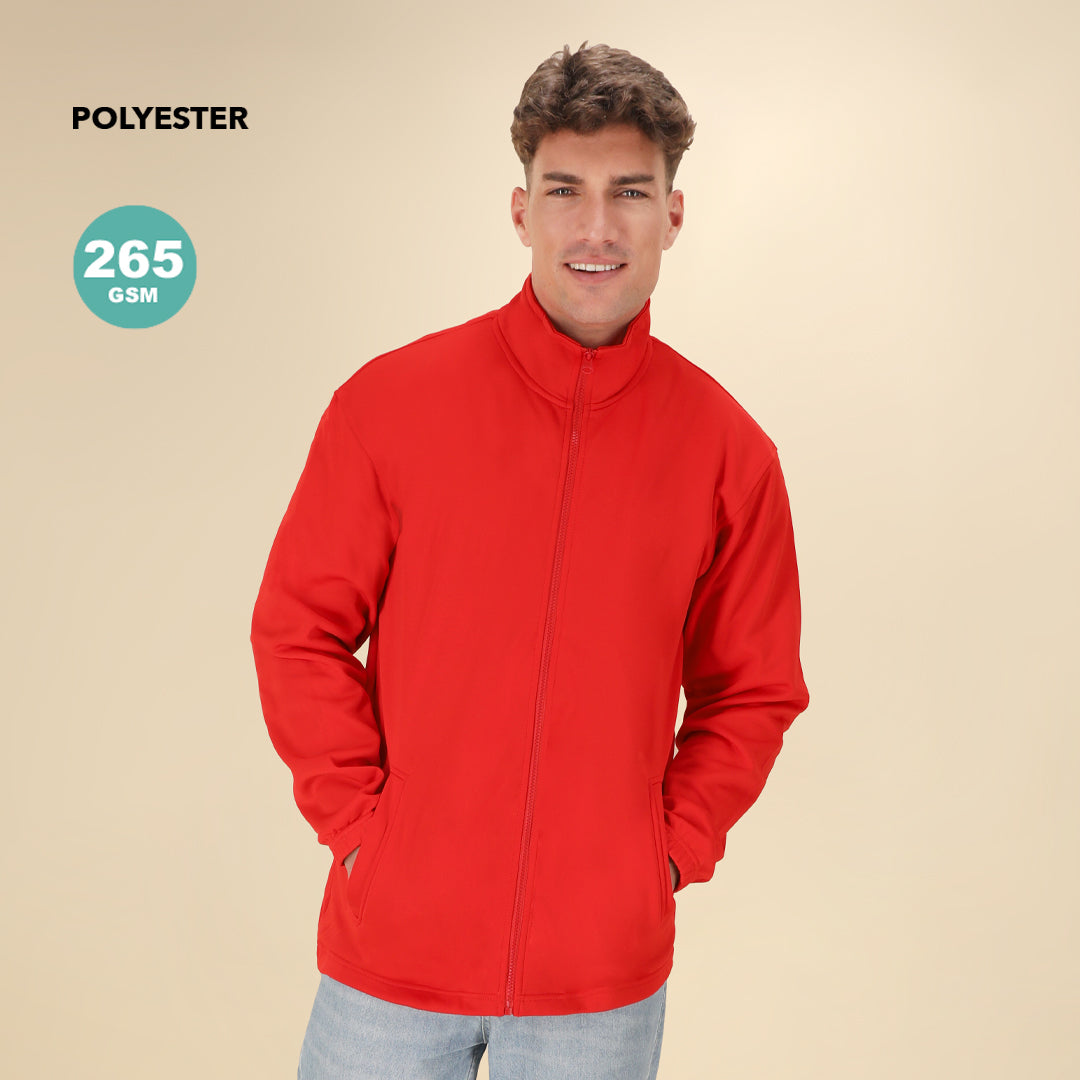 Casaco Técnico Unisexo Klusten | Poliéster 265g Fecho Bolsos | 9 Cores S-XXL