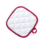 Agarrador Cocina Sublimación Kalmon | Poliéster Blanco Cara Lisa | 3 Colores | Regalo Cocina