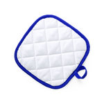 Agarrador Cocina Sublimación Kalmon | Poliéster Blanco Cara Lisa | 3 Colores | Regalo Cocina