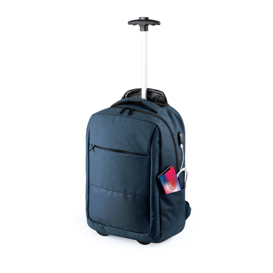 Mochila Trolley | Haltrix | Poliéster 300D | 33 x 22.5 x 47 cm | 2 Cor
