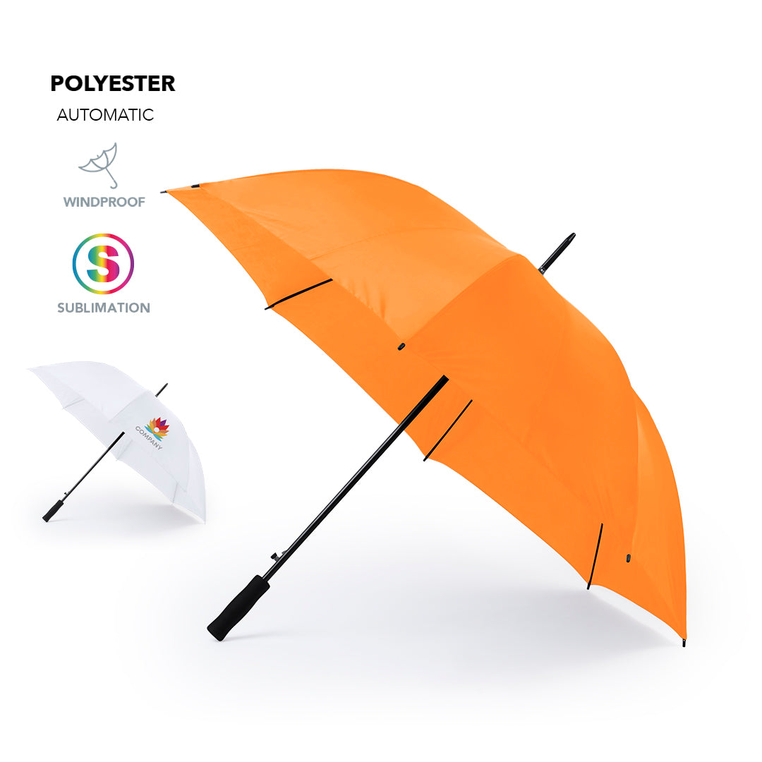 Chapéu Chuva Sublimação Panan 130cm - Automático Anti-Vento XL
