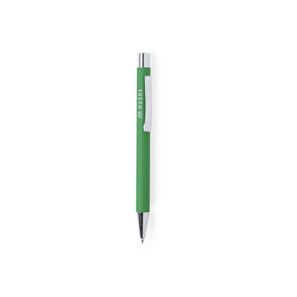 Esferográfica Alumínio. Acabamento Aborrachado Blavix