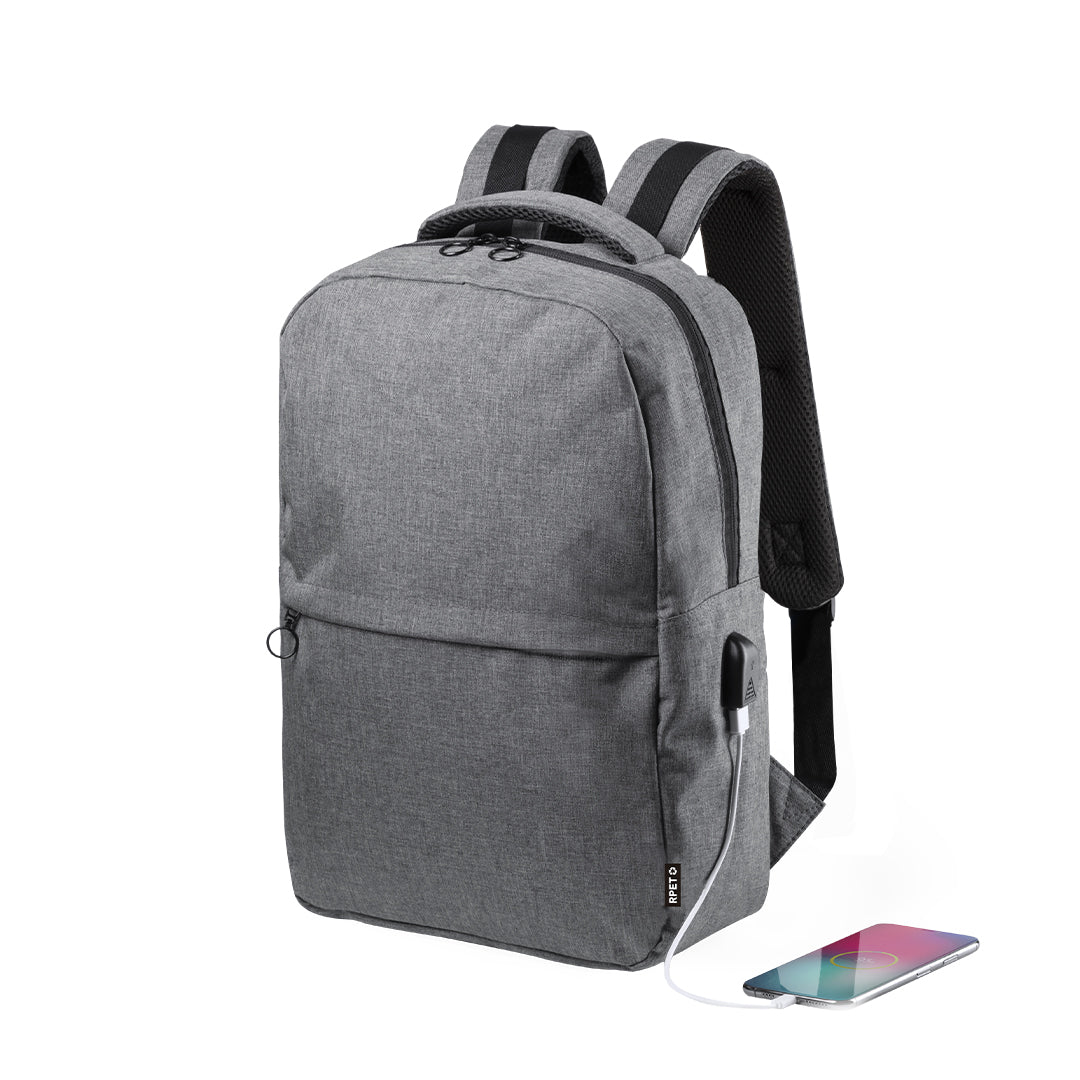 Mochila | Konor | Poliéster 600D RPET | 29 x 13 x 43 cm | 3 Cores