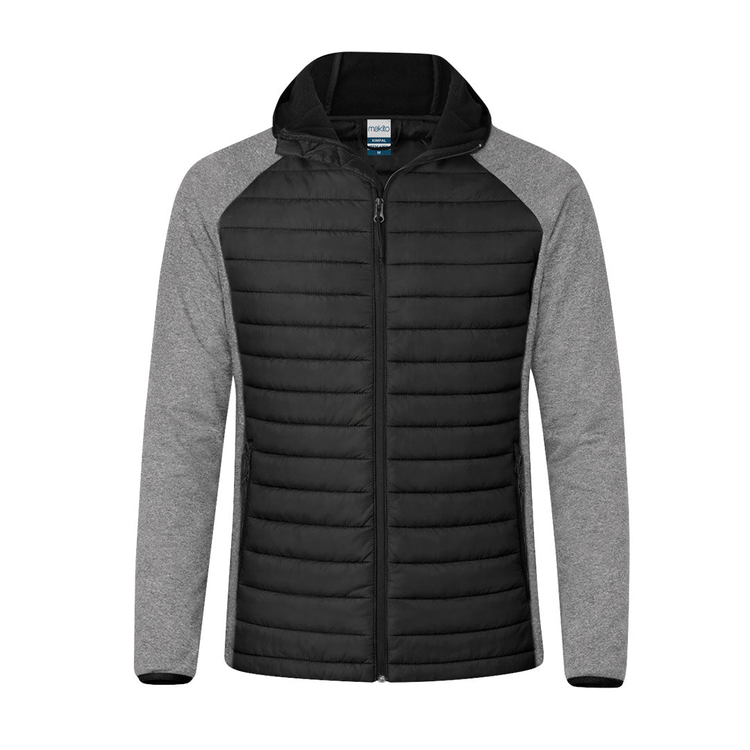 Casaco Soft Shell Acolchoado Kimpal | Impermeável Respirável com Capuz Unisexo