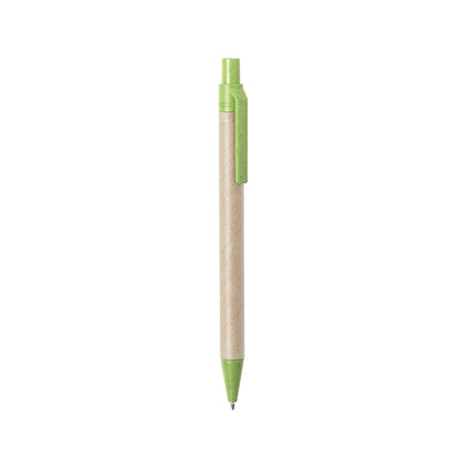 Esferográfica Cartão Reciclado/ Palha de Trigo/ ABS Desok
