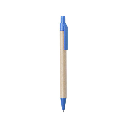 Esferográfica Cartão Reciclado/ Palha de Trigo/ ABS Desok
