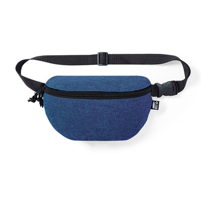 Bolsa Cintura RPET Melange Parks | 600D Reciclado Fecho Correr Fivela | 5 Cores | Brinde Eco Desporto