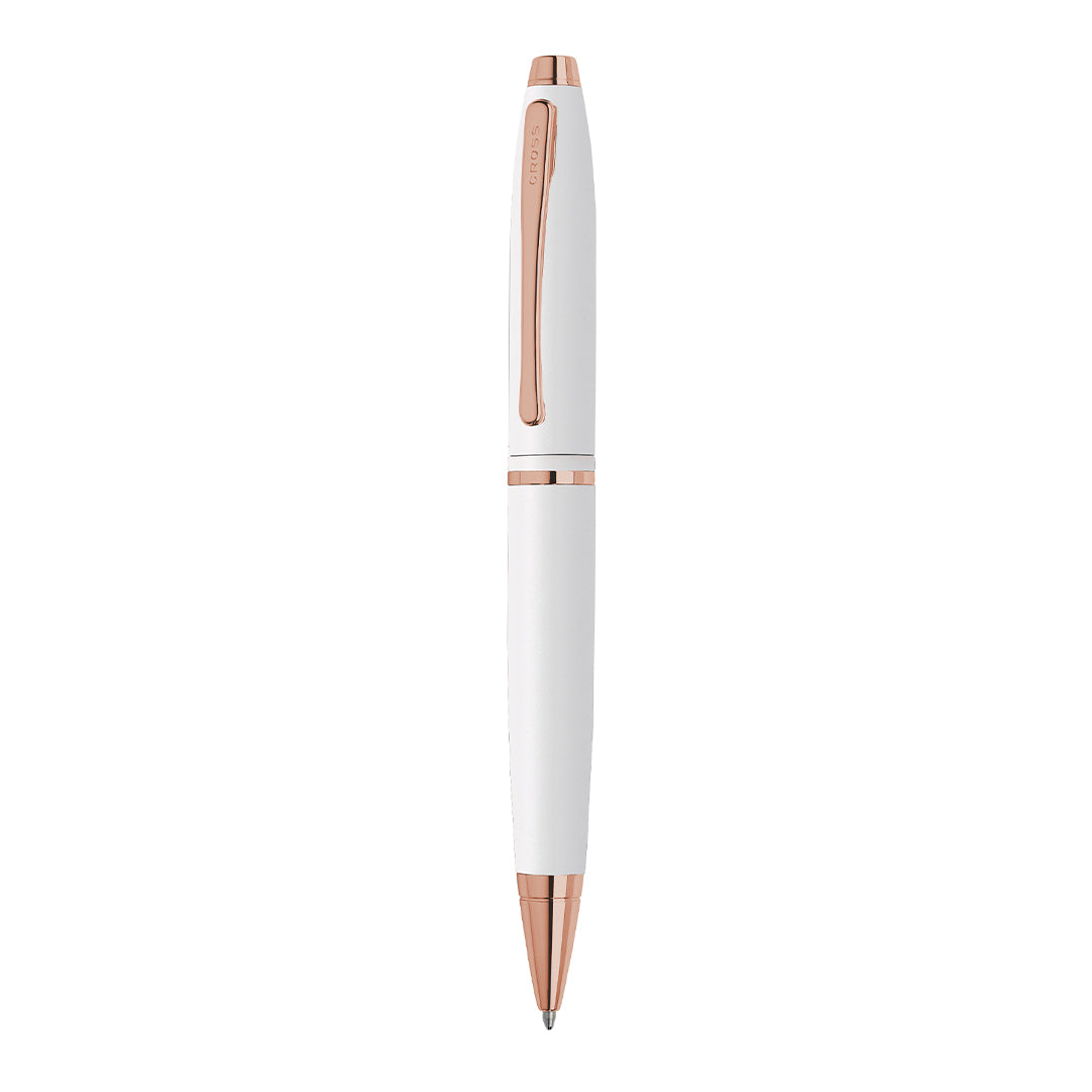 Esferográfica Metal Calais White