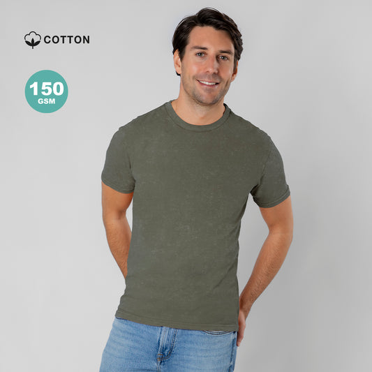 T-Shirt Efeito Ganga Lavado Sury | Algodão Ring Spun 150g | Peça Única