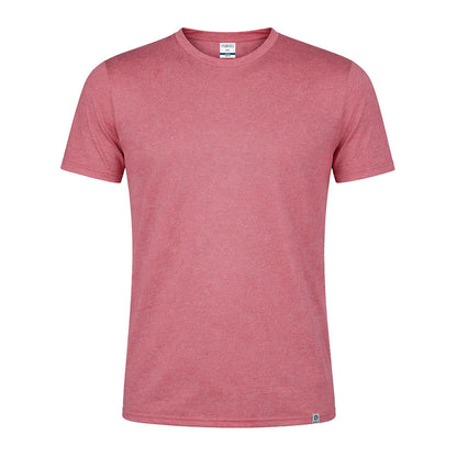 T-Shirt Técnica Reciclada Rits | Poliéster Reciclado Efeito Melange | Peça Única