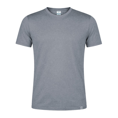 T-Shirt Técnica Reciclada Rits | Poliéster Reciclado Efeito Melange | Peça Única