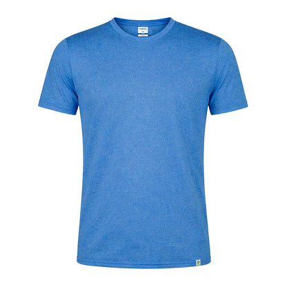 T-Shirt Técnica Reciclada Rits | Poliéster Reciclado Efeito Melange | Peça Única