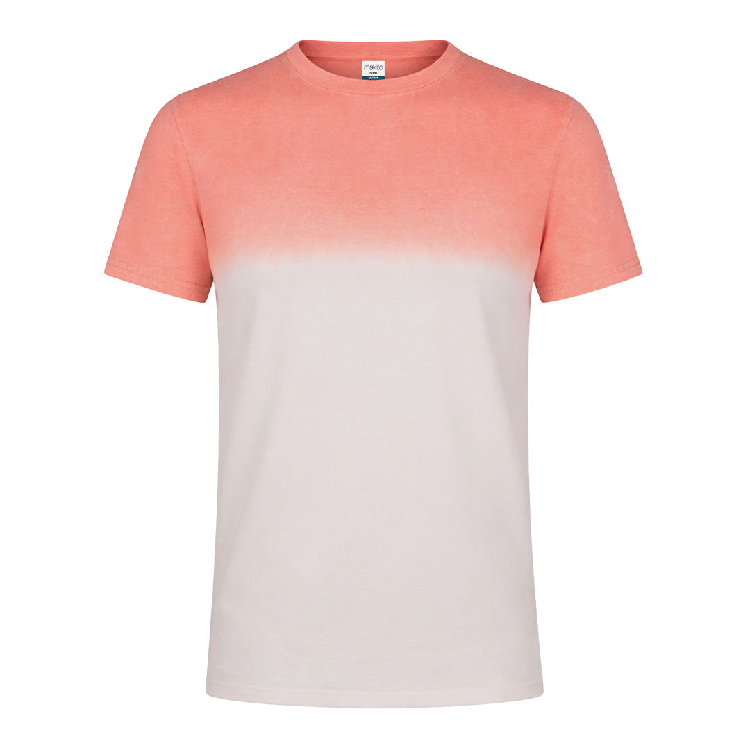T-Shirt Tie-Dye Bicolor Nimo | Algodão Ring Spun 150g | Peça Única