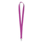 Lanyard Poliéster Nec | Gancho Metálico Giratorio | 13 Colores | Blanco Sublimación | Regalo