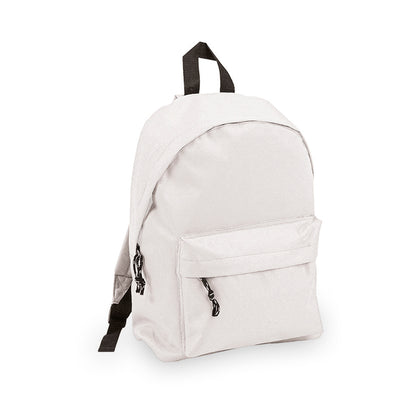 Mochila Poliéster 600D Discover | Bolso Frontal Costas Alcochoadas | 14 Cores | Brinde Corporativo