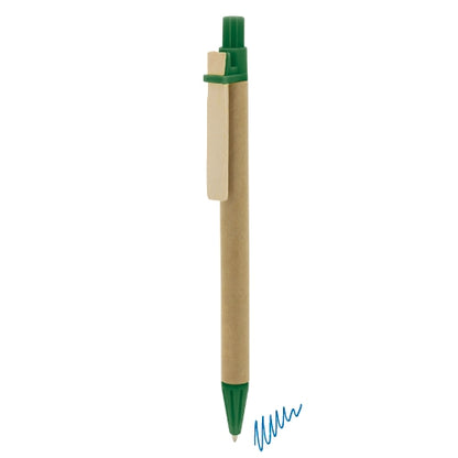 Caneta Cartao Reciclado "pino